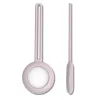 Flexibilis szilikon Apple AirTag tok kulcstartóra pink - 0. kép