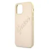 iPhone 12 Pro Max Guess GUHCP12LRSAVSLG Saffiano Vintage tok arany - 3. kép