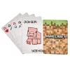 Paladone Minecraft póker kártya pakli + Fém tároló doboz - 0. kép