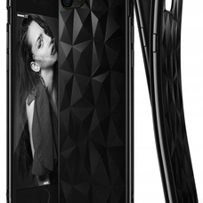 Silikónové puzdro s prizmatickým vzorom Brick Stone pre Samsung A10e čierne