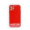 Samsung S21 Ultra Tel Protect Luxury szilikon tok piros - 1. kép
