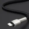 Baseus Cafule Metal nylon harisnyázott USB/ Lightning kábel 2.4A 1m zöld (CALJK-A06) - 1. kép