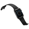 Baseus Slip-Thru óraszíj Apple Watch 3/4/5/6/7/8/SE 38/40/41 mm fekete (LBWSE-01) - 1. kép