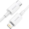 Baseus Superior USB Type-C - Lightning kábel PD 20W 0.25m fehér (CATLYS-02) - 0. kép