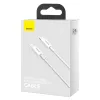 Baseus Superior USB Type-C - Lightning kábel PD 20W 0.25m fehér (CATLYS-02) - 4. kép