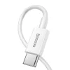 Baseus Superior USB Type-C - Lightning kábel PD 20W 1m fehér (CATLYS-A02) - 1. kép