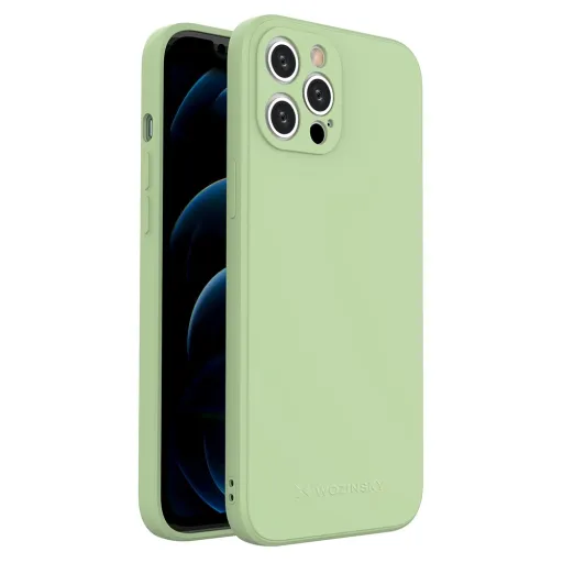 iPhone 12 Pro Max Wozinsky Color Case szilikon tok zöld iPhone 12 Pro Max Wozinsky Color Case szilikon tok zöld