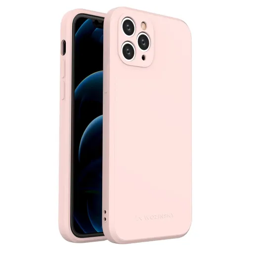 Wozinsky Color Case szilikon tok iPhone 11 Pro rózsaszín Wozinsky Color Case szilikon tok iPhone 11 Pro rózsaszín