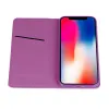 Samsung A40 Mágneses fliptok lila - 3. kép
