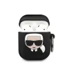 AirPods szilikon tok + Mirror Powerbank fekete 2000mAh Karl Lagerfeld Ikonik KLBPPBOA2K  - 0. kép