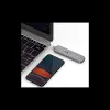 BlitzWolf BW-SSDE3 SATA M.2 SSD külső ház B-key, 5Gbps, USB 3.1 szürke - 2. kép