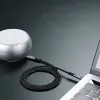 AUX 3.5mm mini jack audio kábel 1m fekete Joyroom (SY-10A1) - 3. kép