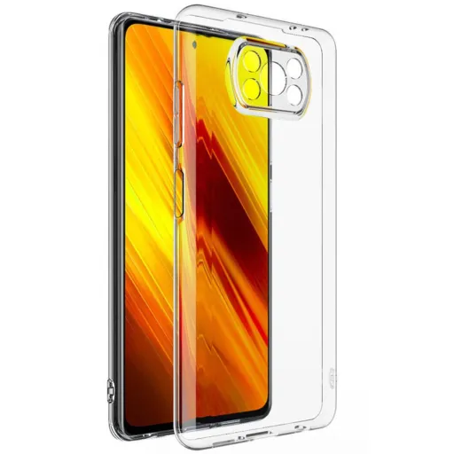 Ultra Clear 0.5mm TPU géltok XIAOMI POCO X3 / X3 PRO átlátszó