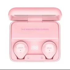 PICUN W13 TWS Bluetooth 5.0 vezeték nélküli fülhallgató pink