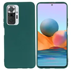 Silikónové flexibilné puzdro XIAOMI REDMI NOTE 10 PRO tmavozelené Silikónové flexibilné puzdro XIAOMI REDMI NOTE 10 PRO tmavozelené