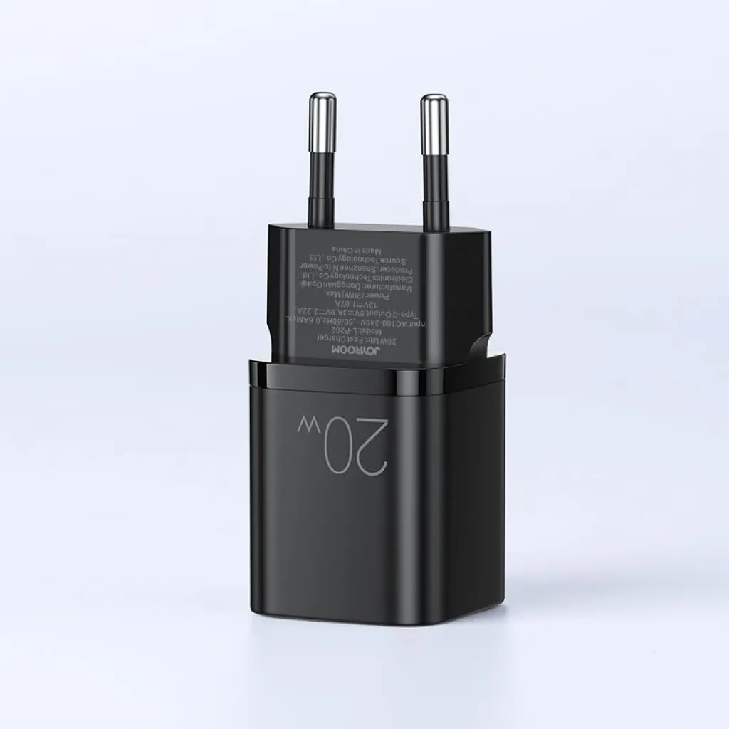 Joyroom L-p202 Hálózati Töltő Adapter Pd20w/qc3.0 Fekete - 12