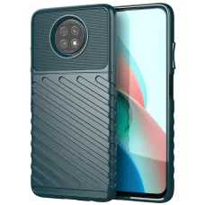 Flexibilné TPU puzdro Thunder s vylepšenou ochranou pre Xiaomi Redmi Note 9T 5G zelené Flexibilné TPU puzdro Thunder s vylepšenou ochranou pre Xiaomi Redmi Note 9T 5G zelené