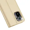 Xiaomi Redmi Note 10 / Redmi Note 10S Dux Ducis Skinpro fliptok arany - 3. kép