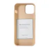 Soft Jelly szilikon tok iPhone 12 mini homok színben - 1. kép