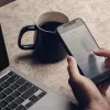Moshi iVisor AG matt kijelzővédő fólia iPhone 12 Mini (fekete kerettel) - 1. kép