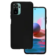 TPU gél flexibilis tok XIAOMI REDMI NOTE 10/NOTE 10S matt fekete