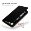 Huawei P30 Book Special bőr fliptok fekete - 4. kép