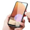 SAMSUNG A32 LTE / 4G Dux Ducis Fino nylon bevonatú tok kék - 1. kép