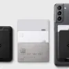 Spigen Valentinus HÁtlapi Telefonos KÁrtyatartÓ Fekete (amp02785) - 4. kép