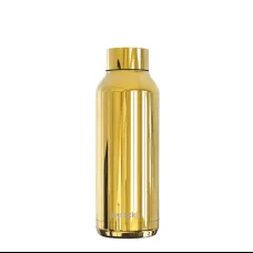 Quokka Solid vákum szigetelt vizesüveg, rozsdamentes acél kulacs 510 ml sleek gold