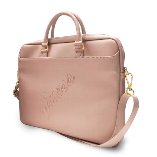 Guess VIntage Script GUCB15PUSASPI 15/ 16'' laptop táska Pink