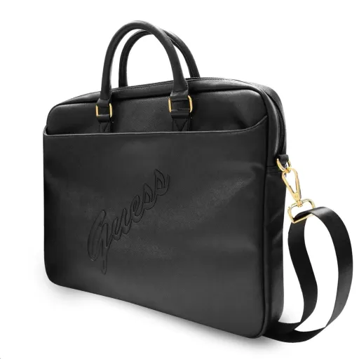 Guess VIntage Script GUCB15PUSASBK 15/ 16'' laptop táska fekete