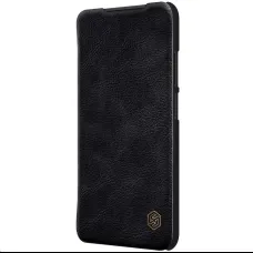Xiaomi Redmi Note 10 4G/10s Nillkin Qin kožené flip puzdro čierne Xiaomi Redmi Note 10 4G/10s Nillkin Qin kožené flip puzdro čierne