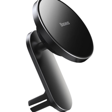 Baseus WXJN-01 Big Energy Autós telefontartó és vezeték nélküli töltő(MagSafe) fekete