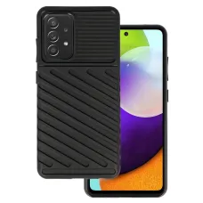 Samsung A52 4G/5G Thunder fokozott védelmet biztosító flexibilis TPU tok fekete
