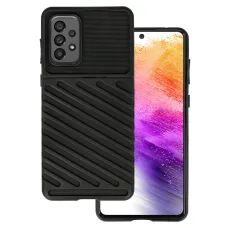 Samsung A72 4G/5G Thunder fokozott védelmet biztosító flexibilis TPU tok fekete