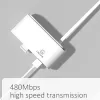 Usams Adapter Hub 4xusb 2.0 Fehér - 2. kép