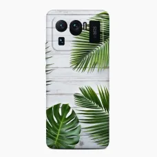 Puzdro XIAOMI MI 11 ULTRA Casegadget so vzorom zelených listov Puzdro XIAOMI MI 11 ULTRA Casegadget so vzorom zelených listov