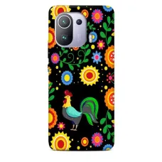 XIAOMI MI 11 PRO Casegadget čierne puzdro s motívom kohúta XIAOMI MI 11 PRO Casegadget čierne puzdro s motívom kohúta