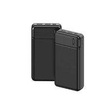 MaxLife MXPB-01 Powerbank 20000mAh micro USB + USB Type-C + 2xUSB fekete