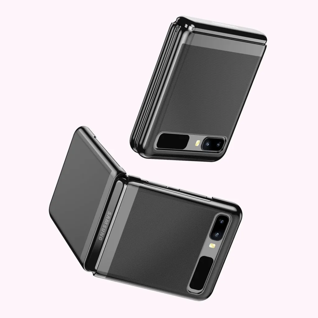 Samsung Z Flip Electroplating frame tok kék - 9