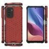 Xiaomi Redmi K40 Pro+ / K40 Pro / K40 / Poco F3 Honeycomb armor TPU tok piros - 0. kép