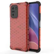 Xiaomi Redmi K40 Pro+ / K40 Pro / K40 / Poco F3 Honeycomb armor TPU tok piros