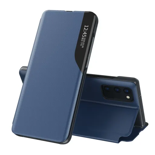 Samsung A32 5G Eco Leather View Case intelligens fliptok kék Samsung A32 5G Eco Leather View Case intelligens fliptok kék