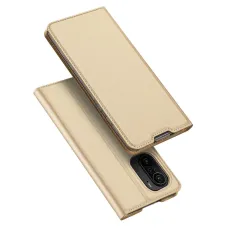 Xiaomi Redmi K40 Pro+ / K40 Pro / K40 / Poco F3 Dux Ducis Skin Pro flipové puzdro zlaté Xiaomi Redmi K40 Pro+ / K40 Pro / K40 / Poco F3 Dux Ducis Skin Pro flipové puzdro zlaté