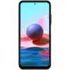 Xiaomi Redmi Note 10 / Redmi Note 10S Super Frosted tok + kihajtható támaszték fekete - 0. kép