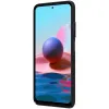 Xiaomi Redmi Note 10 / Redmi Note 10S Super Frosted tok + kihajtható támaszték fekete - 1. kép