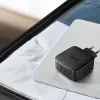 Ugreen CD216 Hálózati gyorstöltő adapter 2xUSB Type-C 66W PD fekete - 0. kép