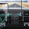 Ugreen LP274 Gravity autós telefontartó, szellőző lamellára fekete - 1. kép