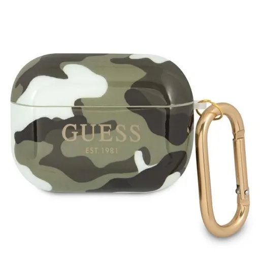 Guess Camo GUAPUCAMA AirPods Pro 1/2 tok Zöld Khaki