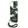 iPhone 12 Pro Max Guess GUHCP12LKSARKA Camo tok pánttal terepmintás khaki - 3. kép